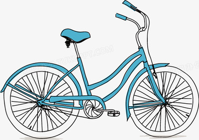 童趣時光 記憶中的卡通手繪自行車